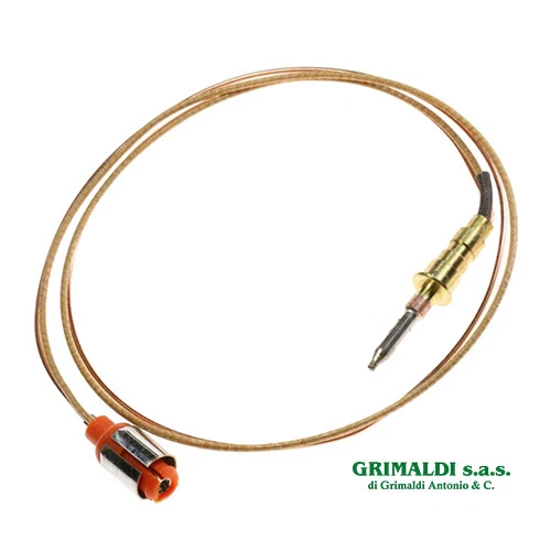 Termocoppia con raccordi lunghezza 60 cm per forni stufe e caldaie