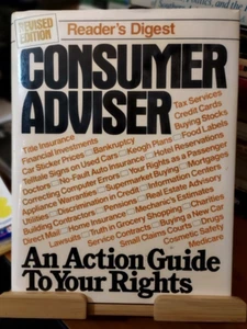 CONSUMER ADVISER AN ACTION GUIDE TO YOUR RIGHTS Rev. Ed. (1989,HCDJ) H1H - Picture 1 of 3