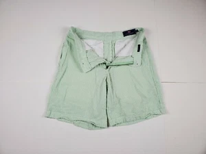 Vineyard Vines by Shep & Ian Club Short Men's Size 30 Green/White Striped Shorts - Picture 1 of 5