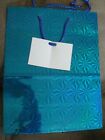 Gift Bags Teal And Gold Metalic Lot Of 10