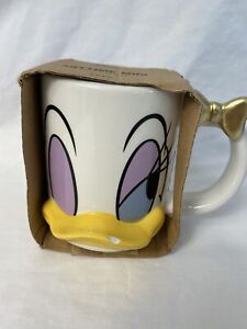 Disney Daisy Duck Mug - In Box - Typo Dolomite Coffee Cup - See Pics