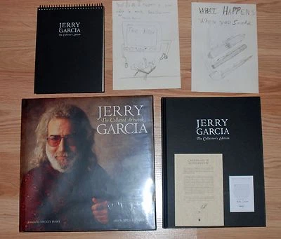 Jerry Garcia The Collected Artwork Hardcover Book Set Grateful Dead Art Print - Image 1 of 4