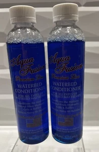 Waterbed Mattress Conditioner includes two 8oz Bottles of Aqua Fusion Premium - Picture 1 of 4