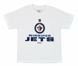 Reebok NHL Youth Winnipeg Jets "Clean Cut" Short Sleeve Graphic Tee - Picture 1 of 5