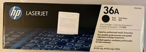 Cartucho de tóner HP 36A LaserJet - negro (CB436A) sellado de fábrica - Imagen 1 de 1