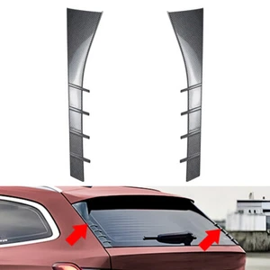 2Pcs Rear Window Side Spoiler Wing Lip For BMW 3 Series G21 Touring 2019-2024 - Picture 1 of 8