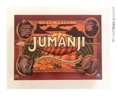 Jumanji von Spin Master Games vollständig Brettspiel guter Zustand (344) - Bild 1 von 4