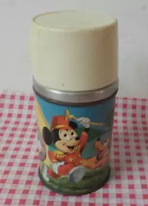 TERMO DE METAL VINTAGE AÑOS 50/60 - Mickey Mouse Club - Imagen 1 de 7