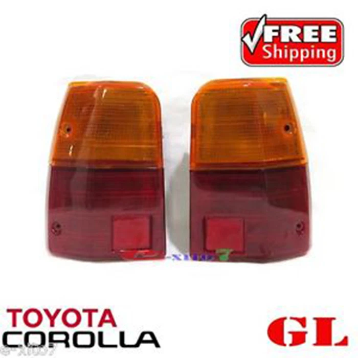 Par de luces traseras de carrocería trasera Toyota Corolla KE70 TE71 E72 GL Wagon 1979-1983 Foto 1 de 1