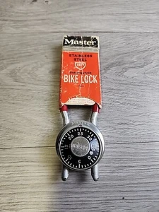 Oldtimer - Master Fahrradschloss Kombination 1517 Master Lock Firmenfahrrad + Kombi ( - Bild 1 von 2