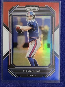 2022 Panini-Prizm Red/White/Blue Eli Manning New York Giants #223 - Picture 1 of 2