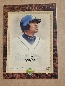 2007 ICHIRO SUZUKI UPPER DECK ARTIFACTS BASEBALL CARD #26 SEATTLE MARINERS JAPAN - Picture 1 of 2
