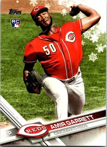 2017 Topps Holiday #HMW96 Amir Garrett - Picture 1 of 2