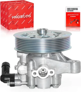 Power Steering Pump Compatible with Honda Accord 2008-2012 L4 2.4L, with Outlet - Picture 1 of 9