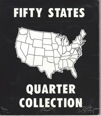 1999-2008 FIFTY STATE QUARTER COLLECTION COMPLETE ALBUM CICULATED - Image 1 of 4