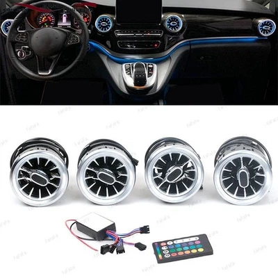 Salpicadero delantero aire acondicionado ventilación 4 piezas para Mercedes Benz Clase V W447 Vito V250 Foto 1 de 4