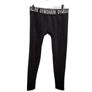 GYMSHARK Leggings schwarz mittlerer Bund Fitness - Bild 1 von 7
