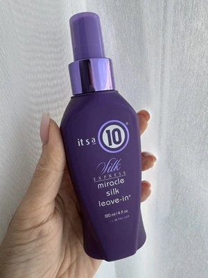 It's a 10,  Silk Express Miracle Silk Leave In 4 oz / 120 mL      NEW - Image 1 of 3