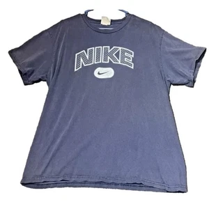 Nike TShirt Mens Size XL Blue Crew Neck Short Sleeves Athletic Graphic Casual - Picture 1 of 13