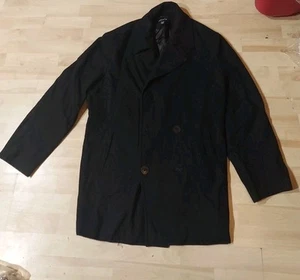 Liz Claiborne Women's 2X Long Sleeve Lined Polyester Blend Peacoat Black - Picture 1 of 1