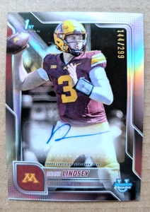 Refractores automáticos Bowman Chrome University 2025 #BCADLI Drake Lindsey #144/299 - Imagen 1 de 2