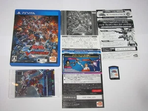 Mobile Suit Gundam Extreme VS Force Playstation PS Vita Japan +card US Seller - Picture 1 of 7