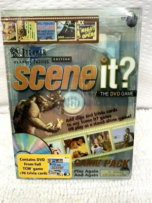 NEW Scene It DVD Game Turner Classic Movies Edition Game Pack Sealed Fun Retro - Image 1 of 3