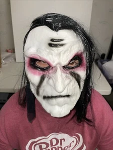 Halloween Zombie Mask Scary Old Man Costume Mask with Hair. One Size Fits All. - Picture 1 of 6