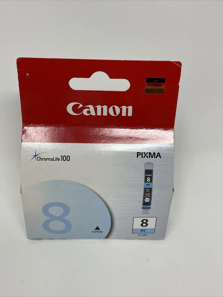 Genuine Canon Cli-8pc Cli8pc Photo Cyan Ink Cartridge OEM