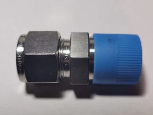 Parker A-Lok straight union 8MSC4N-316 - Picture 1 of 4
