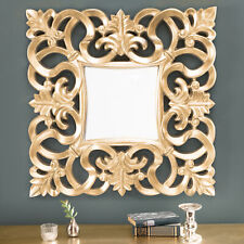 Opulenter Barock Wandspiegel VENICE 76cm Gold antik Spiegel Barockspiegel Edel
