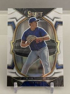 2023 Panini Select - Blade Tidwell White Prizm #’d 60/149 New York Mets