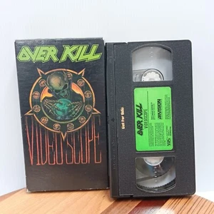 Overkill Videoscope VHS Heavy Metal Rock Thrash Horrorscope US 1991 NTSC Rare! - Picture 1 of 7