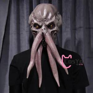 Baldur's 3 Lllithid Mind Flayer Mask Cosplay Octopus Monster Costume Props - Picture 1 of 10
