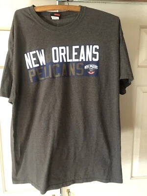 Camiseta para hombre NBA Majestic NEW ORLEANS PELICANS ANTHONY DAVIS XL carbón Foto 1 de 4