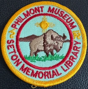 Philmont Museum Seton Memorial Library Boy Scout Ranch Patch NM New Mexico BSA - Picture 1 of 3