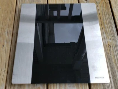 Soehnle Linea Digital Bathroom Scale | 150kg 330lb Capacity Silver 63536 EUC - Image 1 of 4