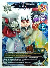 Carte Naruto CCG Collectible Card Game 165 Foil neuf Prism jiraiya