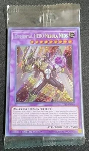Yugioh Mega Tin 2018 Jaden - Sealed Promo Pack - CT15 Elemental Hero Nebula Neos - Picture 1 of 2
