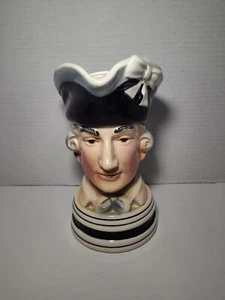 Vintage Cute Ceramic 8" Toby Jug/Mug With Musical Box - Music Plays When Raised - Picture 1 of 7