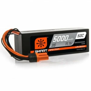 5000mAh 3S 11.1V 50C Smart LiPo Hardcase; IC5 - Picture 1 of 1