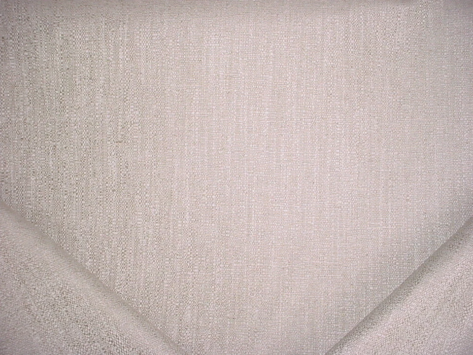 12-3/8Y James Dunlop 1245 Medina Alabaster Textured Weave Upholstery Fabric - Image 1 of 4