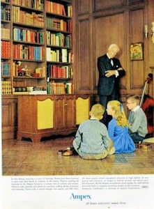 1960 Ampex DRUCK AD The Concerto stereophoner Klang - Bild 1 von 1