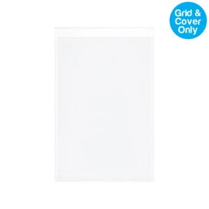 Clipsal Saturn Blank Grid Plate and Cover Pure White | 4060VX-PW - Picture 1 of 1