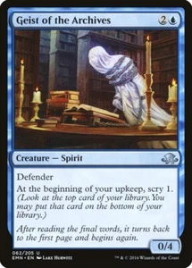 4x Geist of the Archives - Casi nuevo - Shadows over Innistrad Bloque SPARROW MAGIC - Imagen 1 de 1
