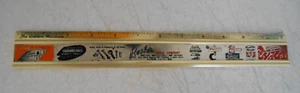 Bosler Supply Chicago The Golden Measure 12" Advertising Enameled Products Ruler - Picture 1 of 7