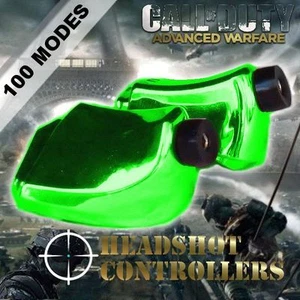New TGC Custom Xbox One Controller LT RT Chrome Green Trigger Stops - Picture 1 of 19
