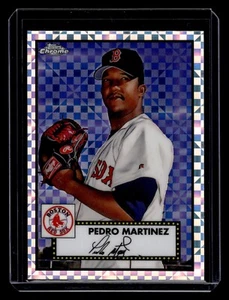 2021 Topps Chrome Platinum Anniversary Xfractor #495 Pedro Martinez Red Sox QTY - Picture 1 of 2