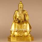 12'' sculpture en laiton célèbre philosophe et éducateur chinois statue de Confucius