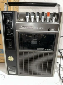 Vintage Panasonic 3-Head Portable Cassette Tape Recorder RQ-324S W/ Original Box - Picture 1 of 17
